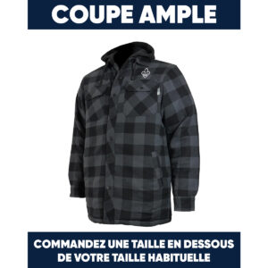 Chemise en flanelle doublée