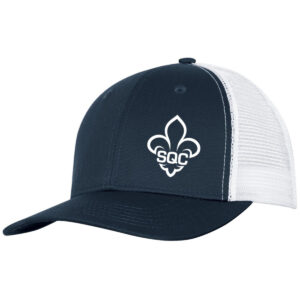 Casquette trucker à boutons-pression